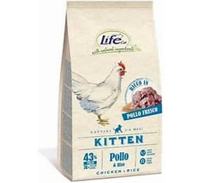 LIFE CROCCATINI GATTO KITTEN CON POLLO 1,5 KG