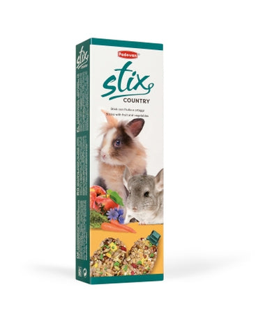 PADOVAN STIX  PER CONIGLIETTI COUNTRY CON FRUTTA E ORTAGGI 100 GR