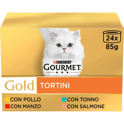 GOURMET MULTIPACK FORMATO CONVENIENZA  TORTINI 24 X 85 GR