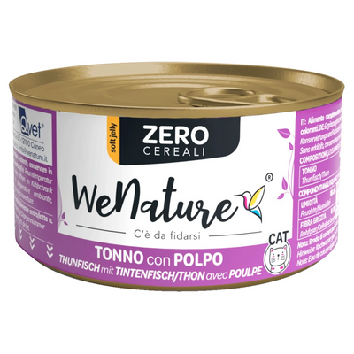 WE NATURE ZERO CEREALI TONNO CON POLPO 85 GR