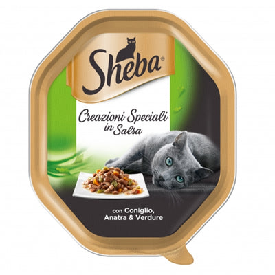 SHEBA SAUCE CON CONIGLIO IN SALSA 85 GR