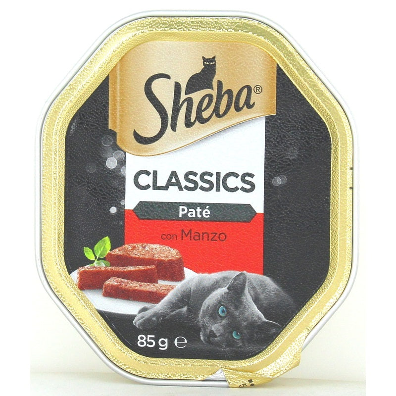SHEBA CLASSIC  PATE' CON MANZO 85 GR