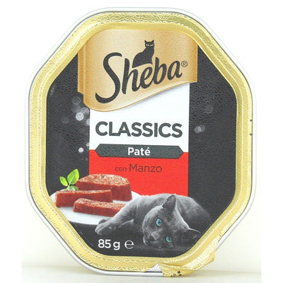 SHEBA CLASSIC  PATE' CON MANZO 85 GR