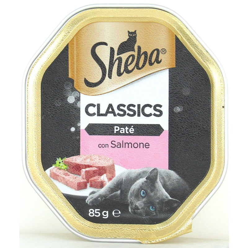 SHEBA  PATE' CON SALMONE 85 GR