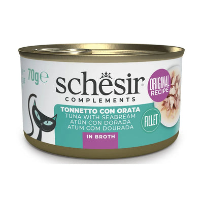 SCHESIR  TONNETTO CON ORATA  IN BRODO 70 GR