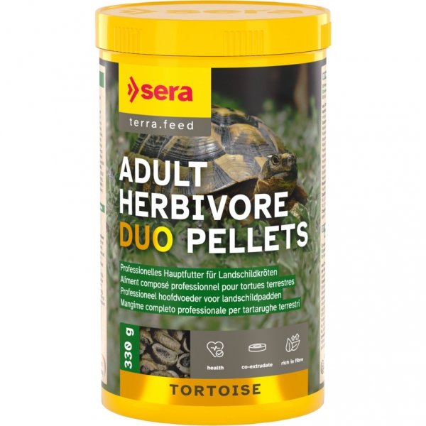 SERA ADULT HERBIVORE DUO PELLETS 1000 ML 330 GR