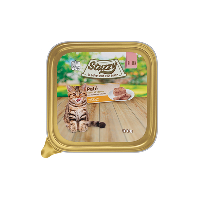 STUZZY KITTEN  PATE' CON POLLO 100 GR