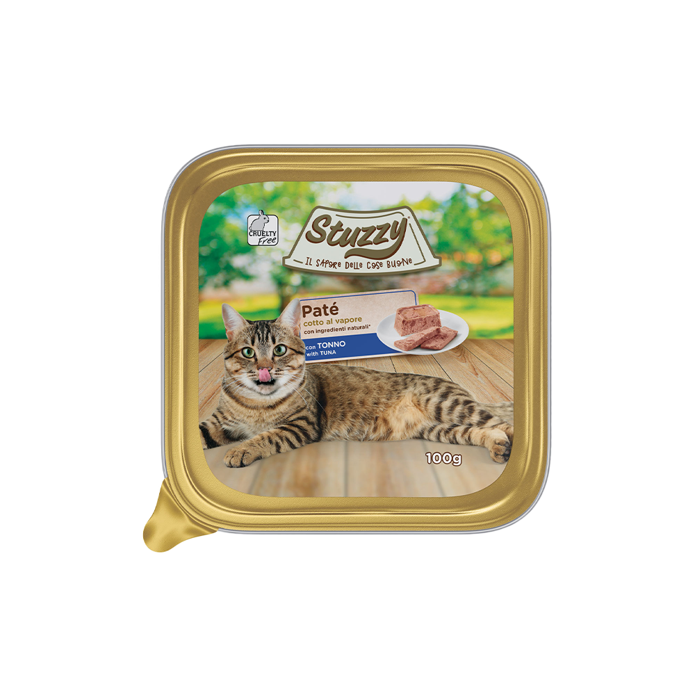 STUZZY GATTO PATE' CON TONNO 100 GR
