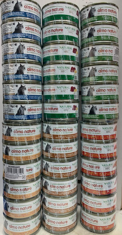 ALMO NATURE NATURAL HFC 6X70 GR TONNO DEL PACIFICO
