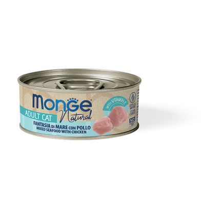 MONGE NATURAL FANTASIE DI MARE CON POLLO 80 GR.