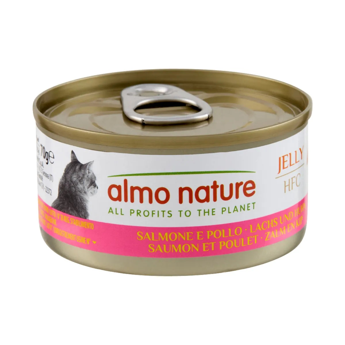 ALMO NATURE HFC CON SALMONE IN JELLY 70 GR