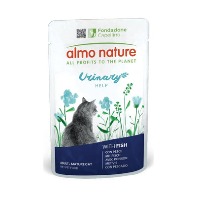 ALMO NATURE URINARY HELP ADULT CON PESCE 70 GR