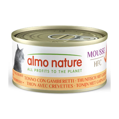ALMO NATURE HFC  CON TONNO E GAMBERETTI 70 GR