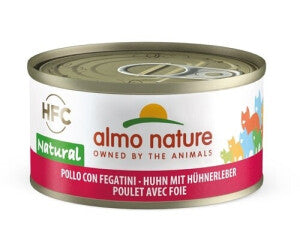 ALMO HFC NATURE CON  POLLO E FEGATINI 70 GR