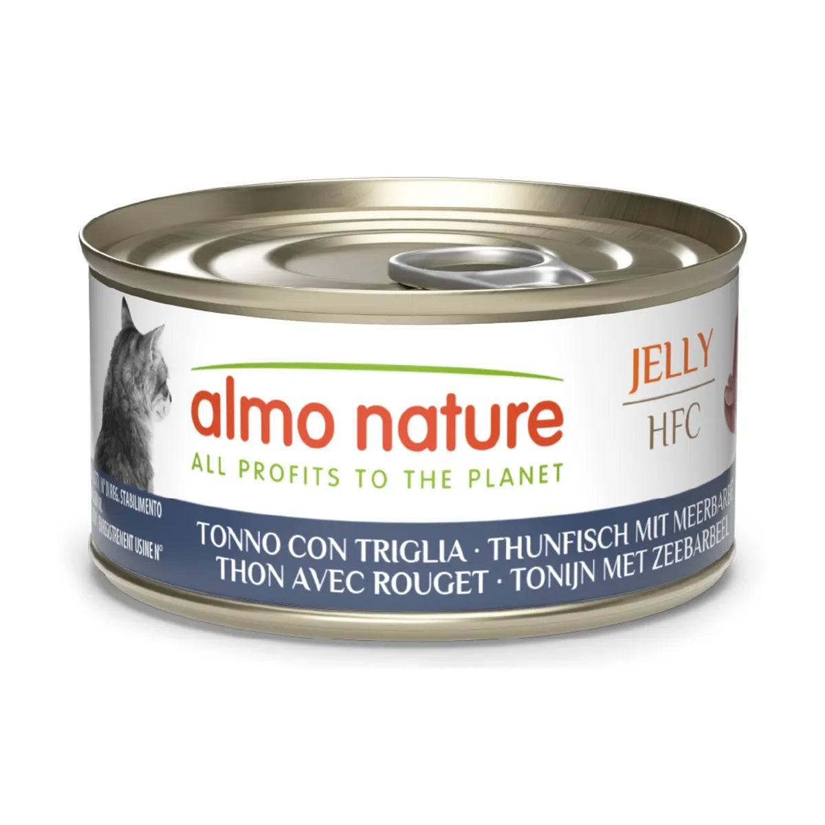 ALMO NATURE HFC TONNO CON TRIGLIA IN JELLY 70 GR