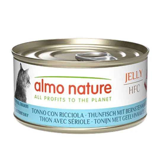 ALMO NATURE HFC  TONNO CON RICCIOLA IN JELLY 70 GR