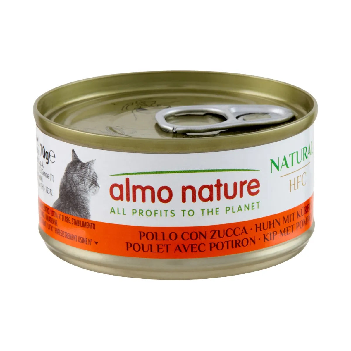 ALMO NATURE HFC CON POLLO E ZUCCA 70 GR