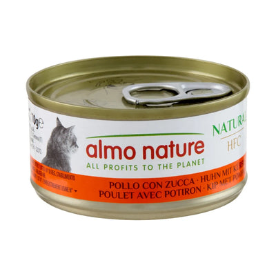 ALMO NATURE HFC CON POLLO E ZUCCA 70 GR
