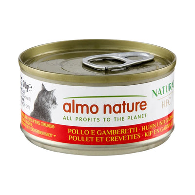 ALMO NATURE HFC CON POLLO E GAMBERETTI 70 GR