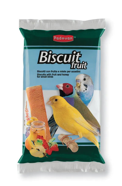 PADOVAN BISCOTTI FRUIT CON UOVA E ZUCCHERO PER UCCELLINI  30 GR