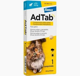 AD TAB COMPRESSE GATTO  2,0 8,0 KG 36,2