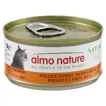 ALMO NATURE  HFC CON POLLO E TONNO 70 GR