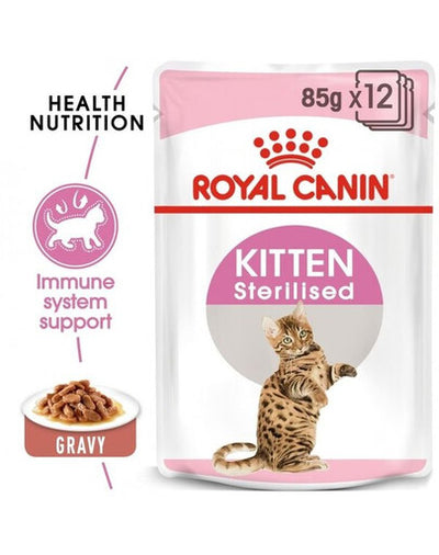 ROYAL CANIN KITTEN STERLIZZATO GRAVY 85 GR.