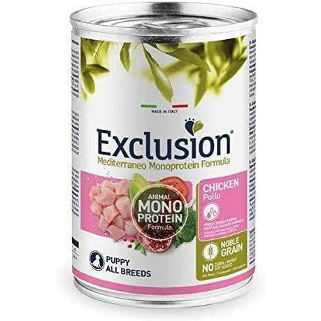 EXCLUSION MONOPROTEICA ALL BREEDS PUPPY CON POLLO 400 GR.