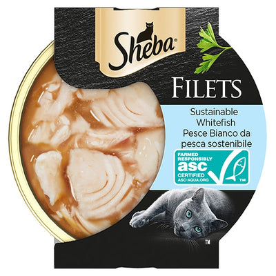 SHEBA FILETS CON PESCE DA FONTI SOSTENIBILI 60 GR