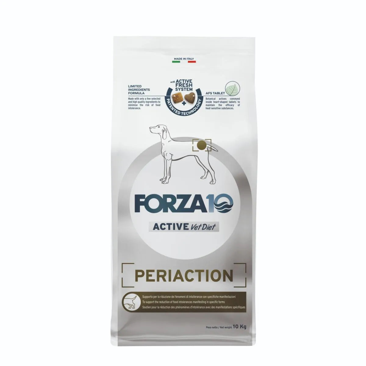 FORZA 10 ACTIVE VET DIET  PERIACTON 10 KG CON PESCE
