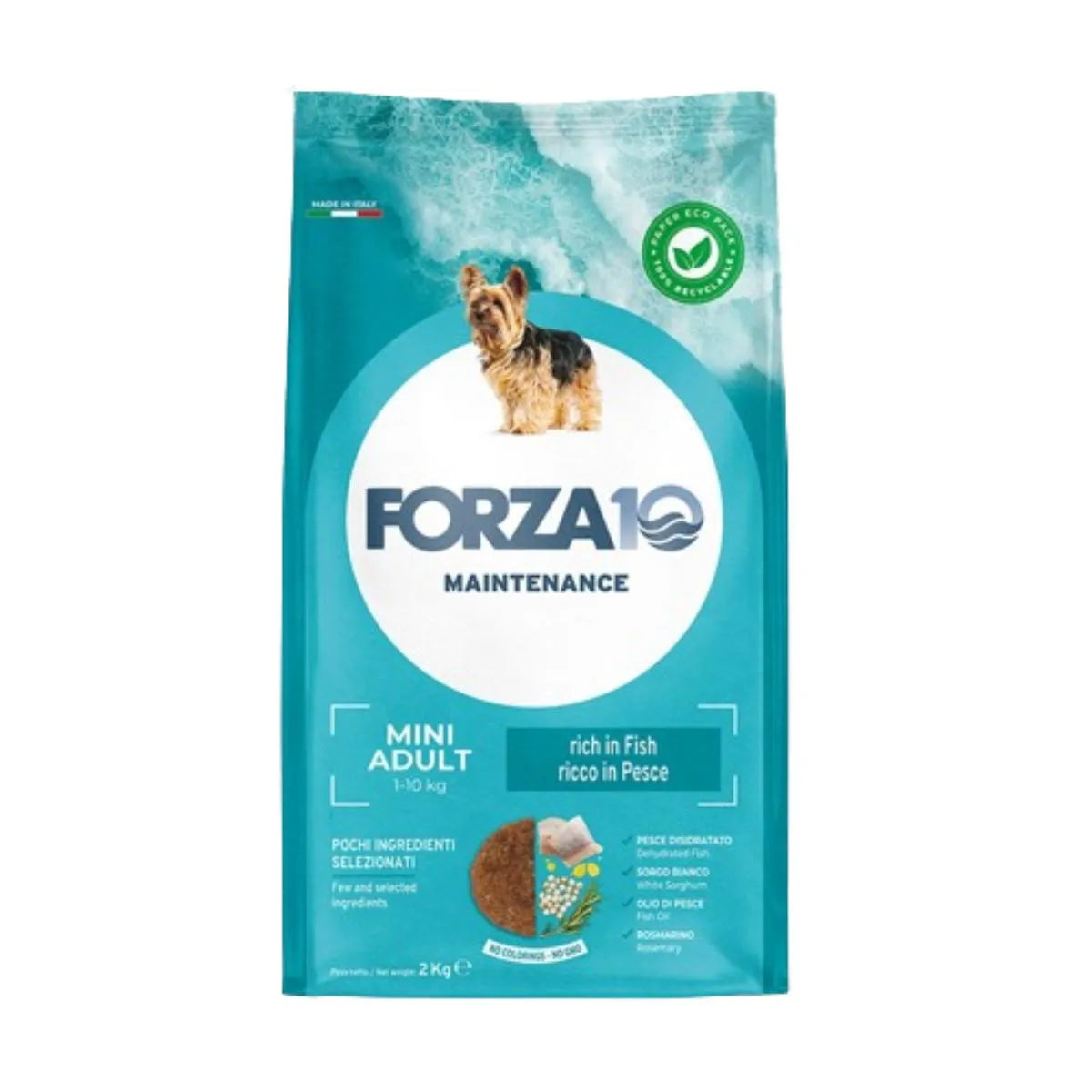 FORZA 10 DOG MANTENIMENTO MINI ADULT KG CON 4 PESCE