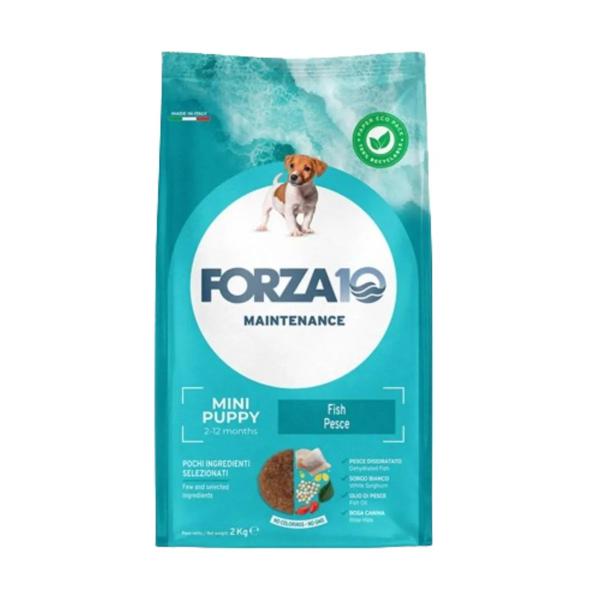 FORZA 10 DOG MANTENIMENTO MINI PUPPY CON PESCE KG 2