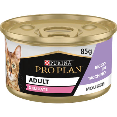PURINA PROPLAN ADULT DELICATE CON TACCHINO  85 GR.