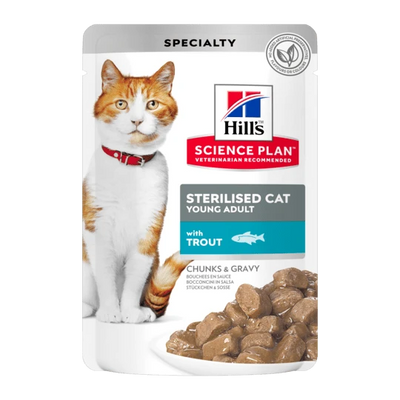 HILL'S BUSTINE STERILIZZATO CON TROTA 85 GR