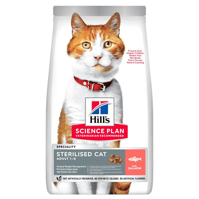 HILL'S  SCIENCE PLAN STERILIZZATO ADULT 1-6 SALMONE 1,5 KG