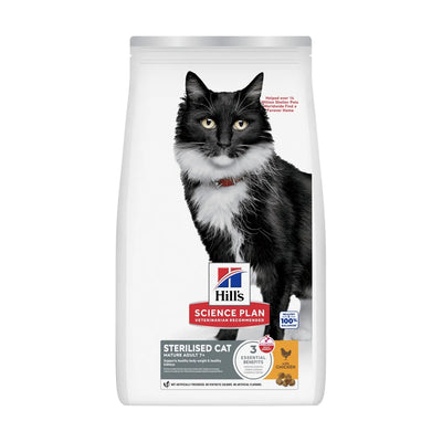 HILL'S  SCIENCE PLAN STERILIZZATO MATURE ADULT 7+ POLLO 1,5 KG