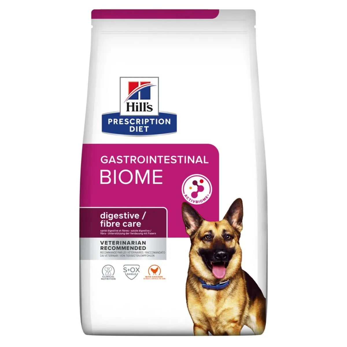HILL"S BIOME GATROINTESTINAL DIGESIVE/FIBRE CARE CON   POLLO 1,5 KG.