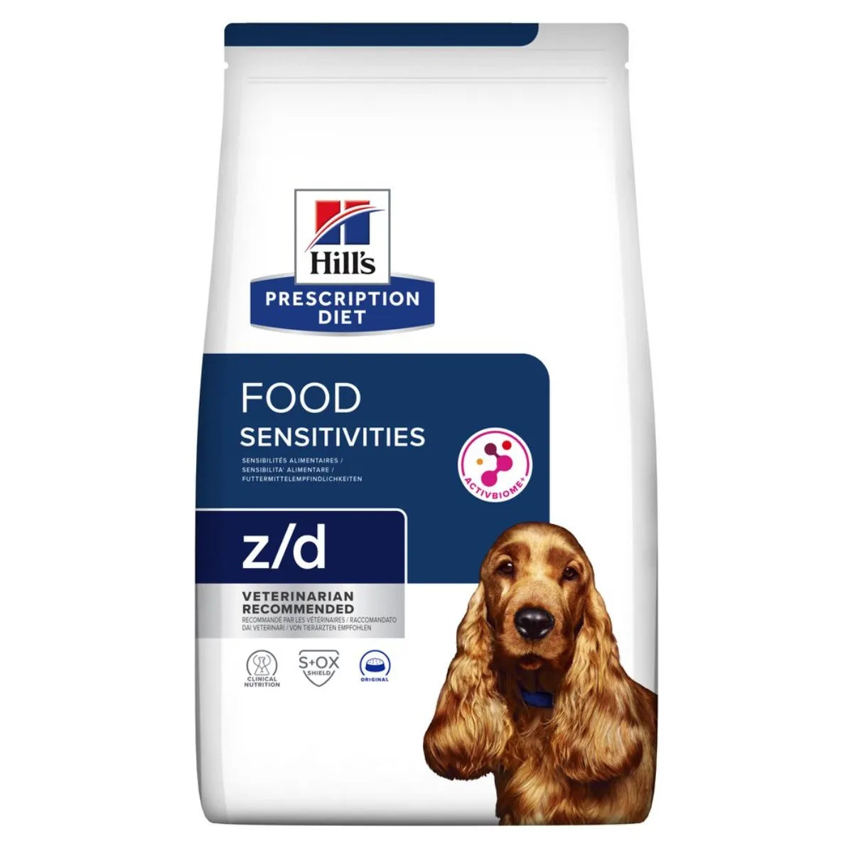 HILL"S FOOD SENSITIVITIES Z/D 10 KG.