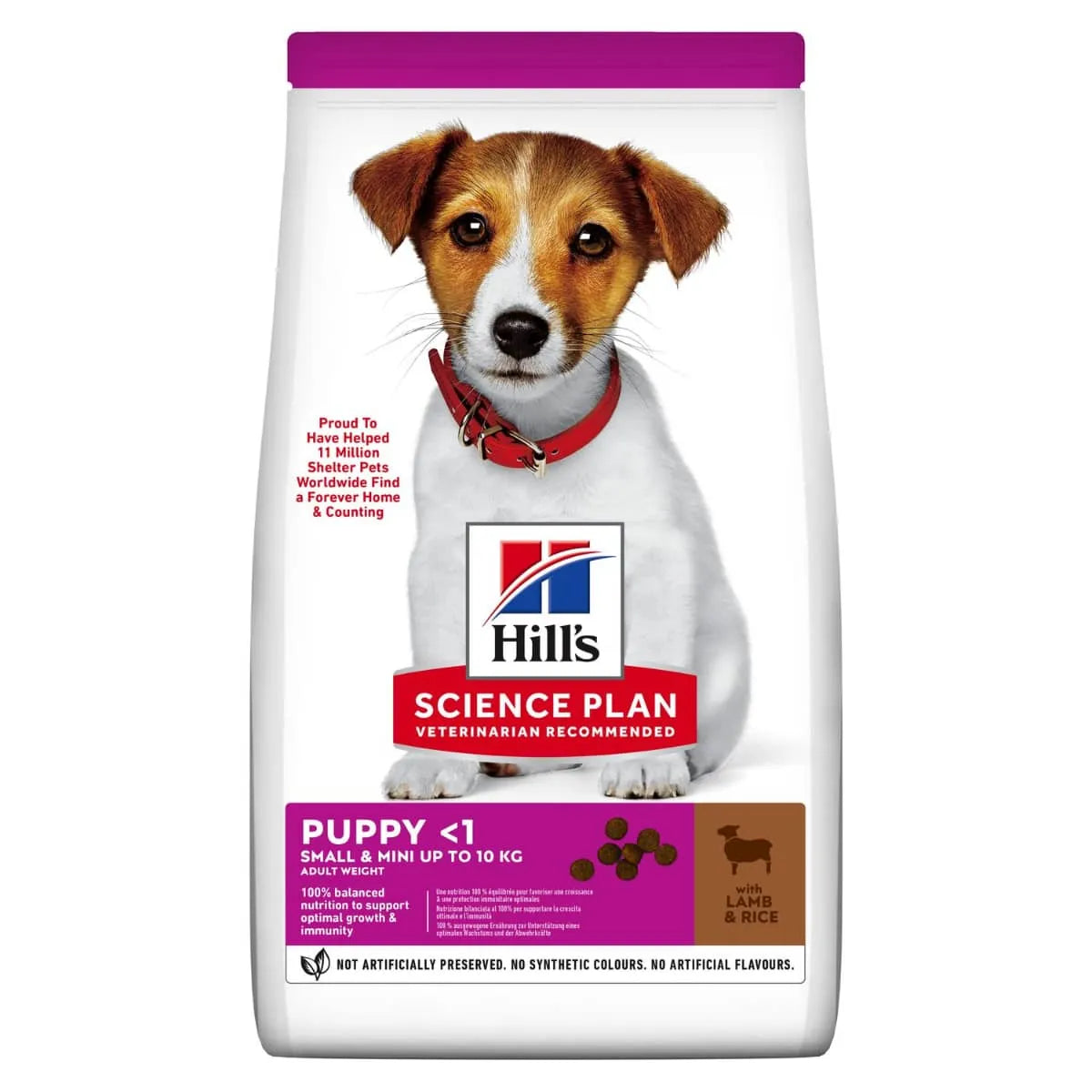 HILL'S  SCIENCE PLAN MINI PUPPY CON AGNELLO E RISO KG 1,5