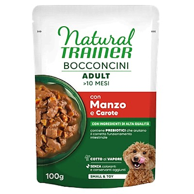NATURAL TRAINER BOCCONCINI SMALL & TOY ADULT CON MANZO 100 GR.