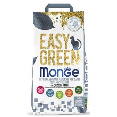 MONGE LETTIERA EASY GREEN  CARBONI KG 3,8.