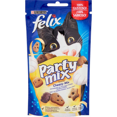 PURINA FELIX PARTY MIX CON FORMAGGIO 60 GR.