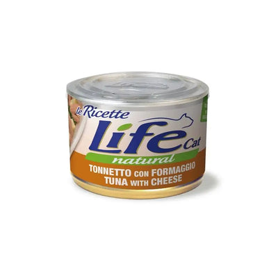 LIFE CAT  LE  RICETTE ADULT TONNETTO CON FORMAGGIO E SPINACI 150 GR