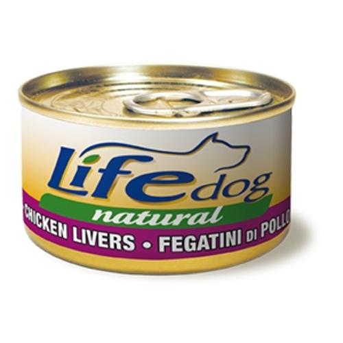 LIFE DOG  CON BOCCONCINI DI FEGATO DI POLLO 90 GR