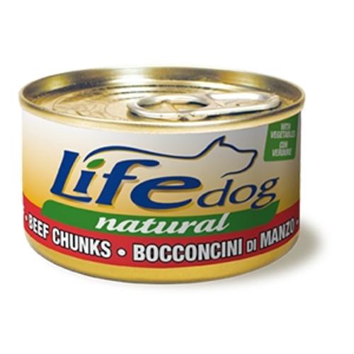 LIFE NATURAL DOG CON BOCCONCINI DI MANZO 90 GR