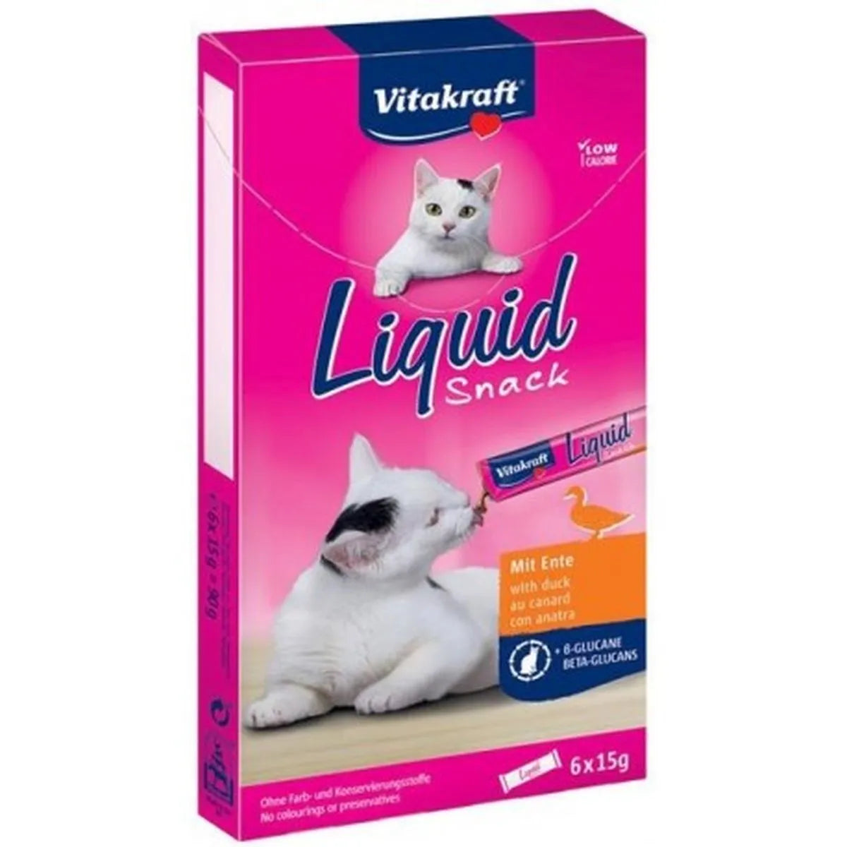 VITRAKRAFT SNACK LIQUID ANATRA 6 X 15 GR