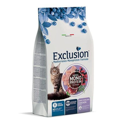 EXCLUSION GATTO GIANT STERILIZZATO ADULT CON POLLO 1,5 KG.