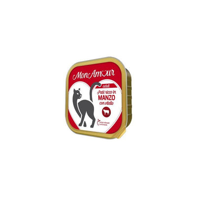 MONAMOUR  KITTEN PATE RICCO IN MANZO CON VITELLO 100 GR