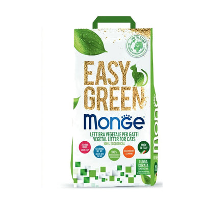 MONGE LETTIERE EASY GREEN VEGETAL 100X100 ECOLOGICA KG 3,5.