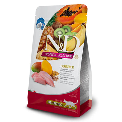FARMINA N&D TROPICAL SELECTION NEUTERED ADULT CON POLLO 5 KG